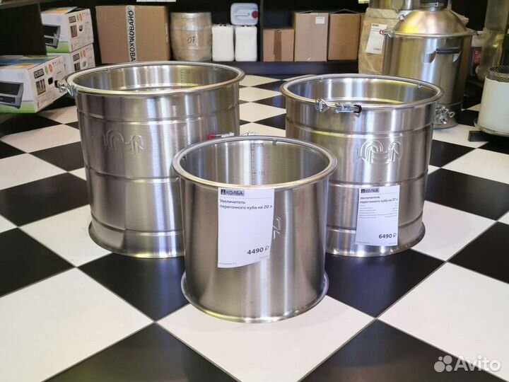 Увеличитель перегонного куба