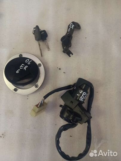 Замки, комплект замков Kawasaki ER6 06-08