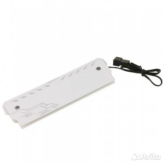 Два алюминиевых радиатора для озу с RGB 256 цветов