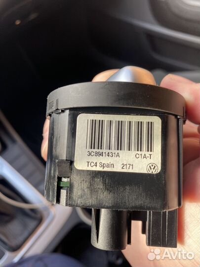 Переключатель света фар volkswagen