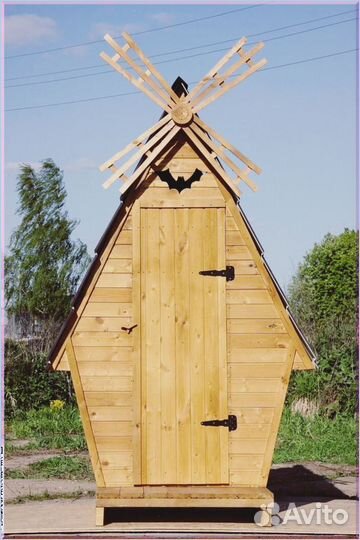 Дачный туалет домик ZFJ