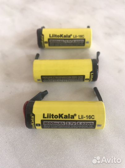 Аккумулятор LiitoKala 18500 1600Ah