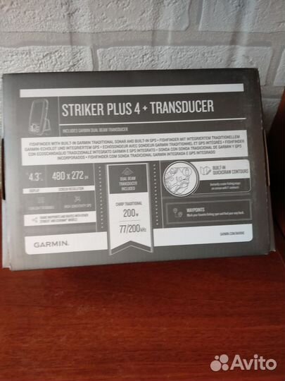 Эхолот Гармин страйкер 4 plus
