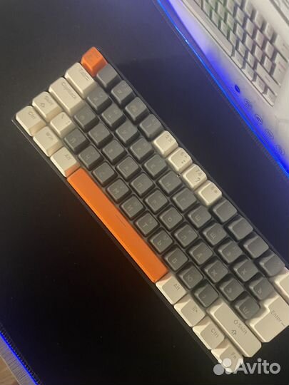 Механическая клавиатура белая Firewolf T60