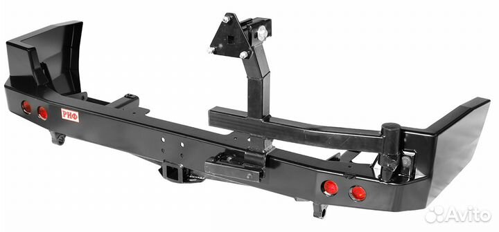 Бампер Риф задний Nissan Patrol Y61 2004+ калитка