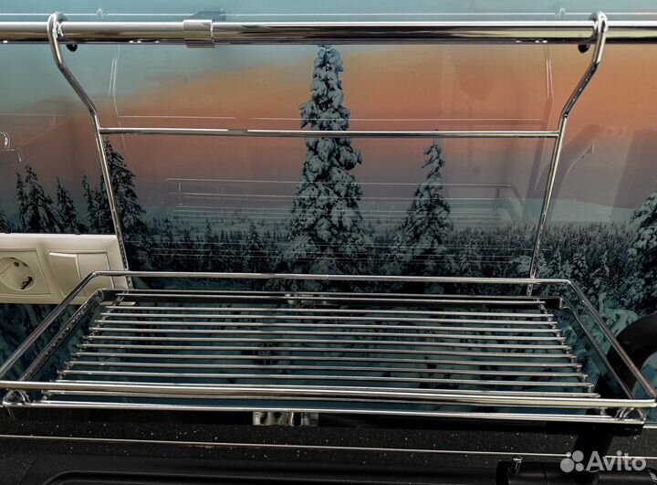 Полка для барной стойки центральная