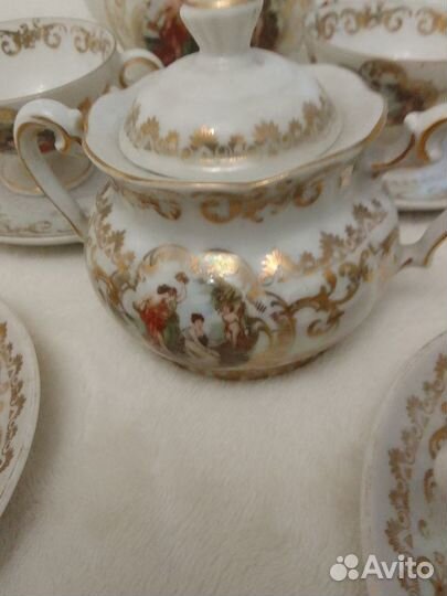 Кофейный сервиз гдр антиквариат