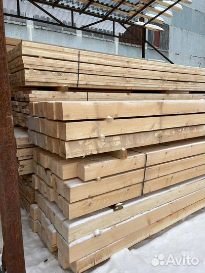 Доска обрезная 25х150х6000мм