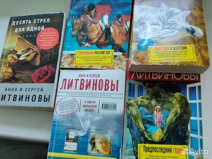 Книги А. и С. Литвиновы, Ю. Шилова, Н. Нестерова
