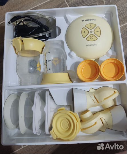 Молокоотсос электрический medela swing maxi flex