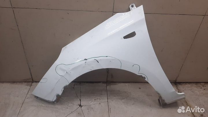 Крыло переднее левое Hyundai Solaris