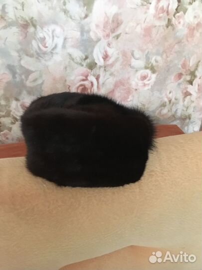Шапка норковая женская