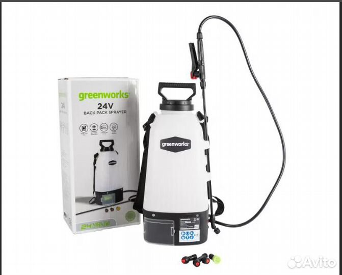 Опрыскиватель аккумуляторный Greenworks 24