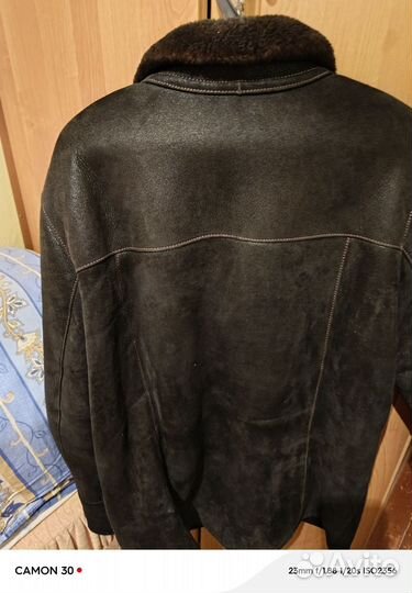 Дубленка натуральная мужская 50 52