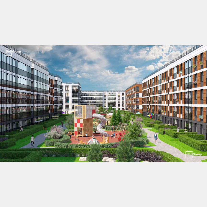 1-к. квартира, 35,7 м², 1/5 эт.