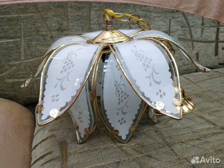Люстра потолочная бу