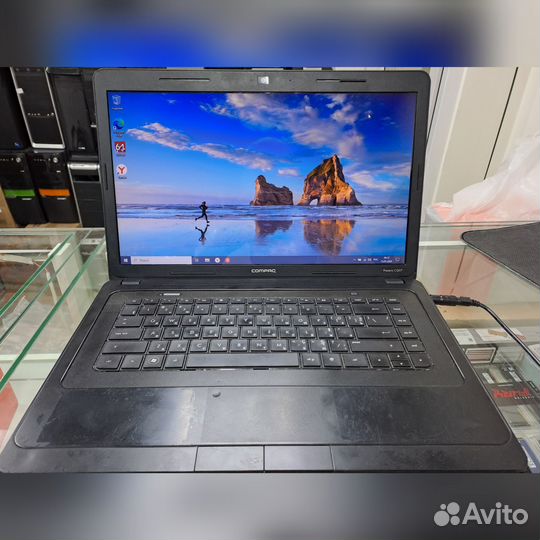 Ноутбук HP CQ57, для офиса или учёбы