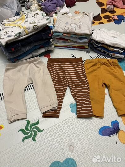 Вещи пакетом на мальчика от 2х мес до 9