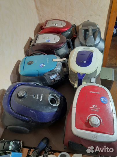 Пылесосы на запчасти LG samsung и тд