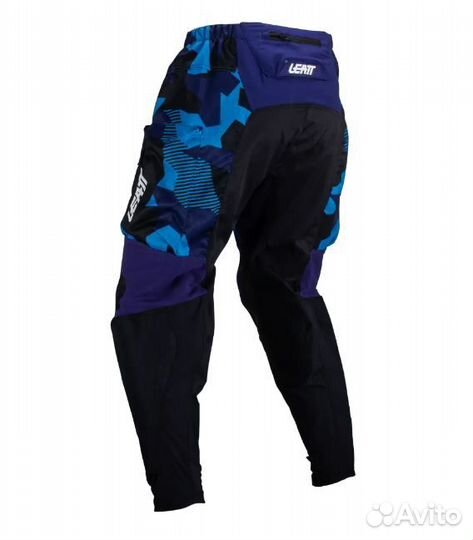 Мотоштаны мужские Leatt Moto 4.5 Enduro Pant, Blu