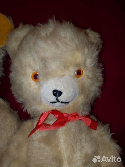 Мишка плюшевый ГДР времен СССР