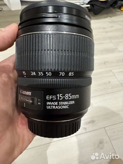Объектив canon 15 85 ultrasonic