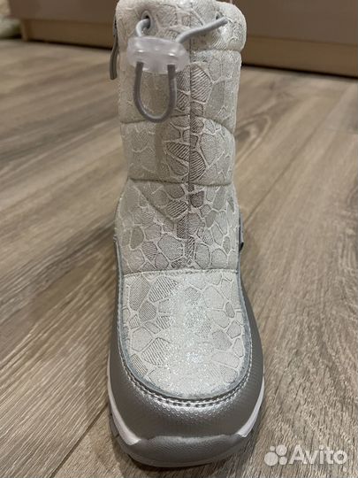 Сапоги зимние для девочки 24 р новые