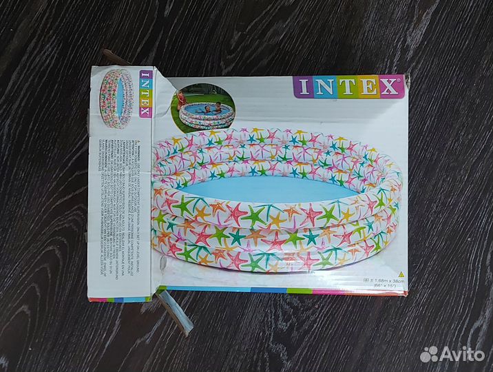 Детский бассейн intex