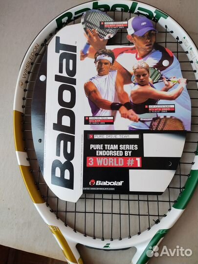 Теннисная ракетка babolat pure drive team