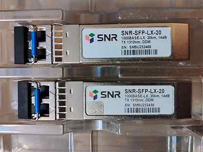 Модуль sfp. SNR-SFP-LX-20