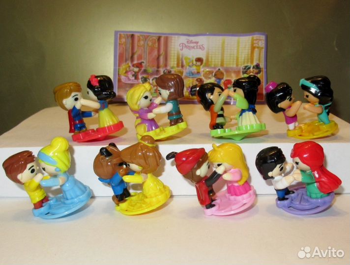 Диснеевские принцессы Disney Princess киндер серии