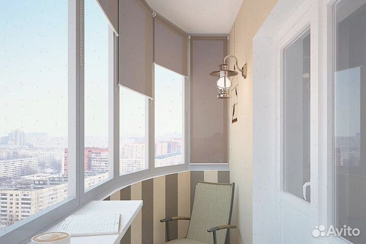 Лоджия 3м под ключ