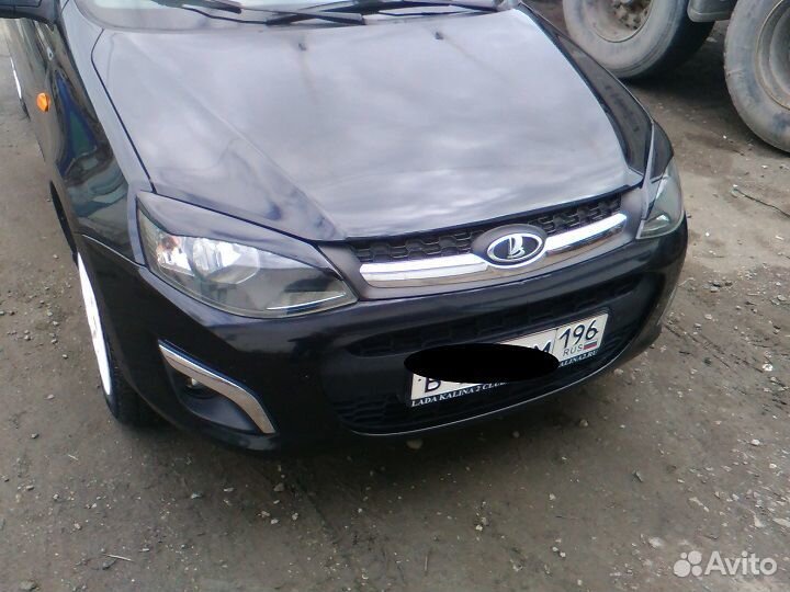 Реснички на фары калина 2