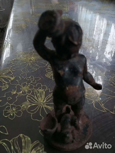 Статуэтка антиквариат пупс