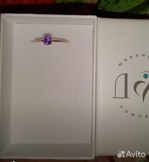 Серебряное кольцо позолоченное 925 проба