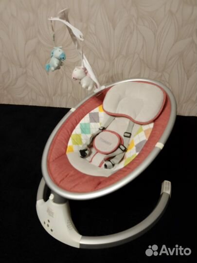 Детские электронные качели для новорожденных
