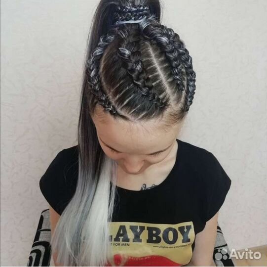 Афрокосы,Кудри, Брейды в хвост, de и se косы