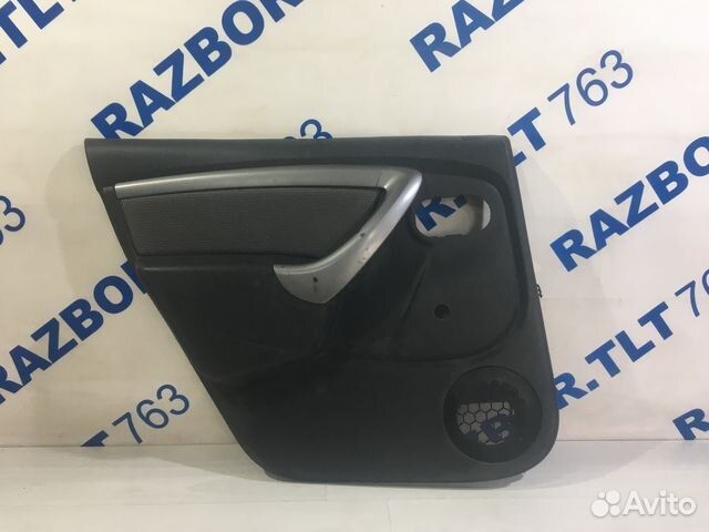 Обивка двери задняя левая renault duster 2.0 4wd м