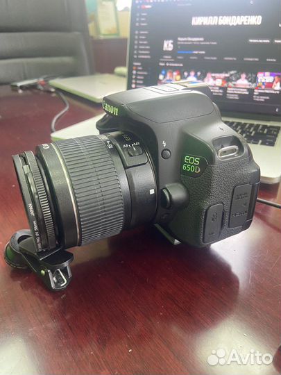 Canon 650D Фотоаппарат Камера Отличное состояние