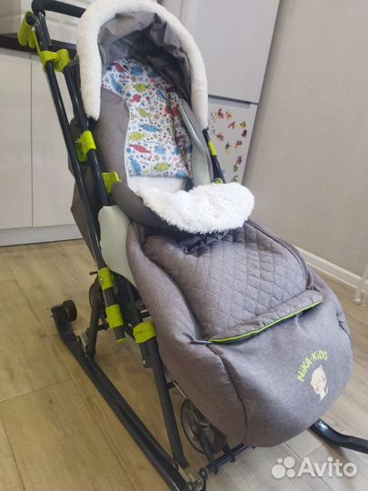 Санки коляска ника 7 7