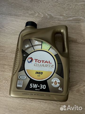 Масло моторное 5w30 Total Quartz ineo ECS купить в Москве | Авито