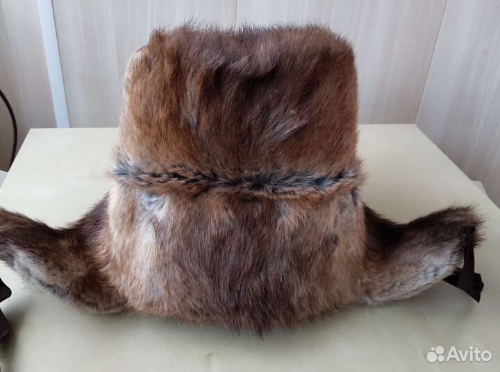 Шапка-ушанка колонок р.55