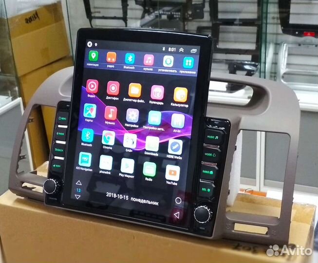 Toyota Camry 30 Магнитола Android Тесла