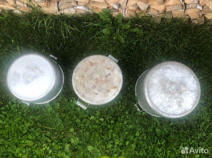 Кастрюля алюминиевая