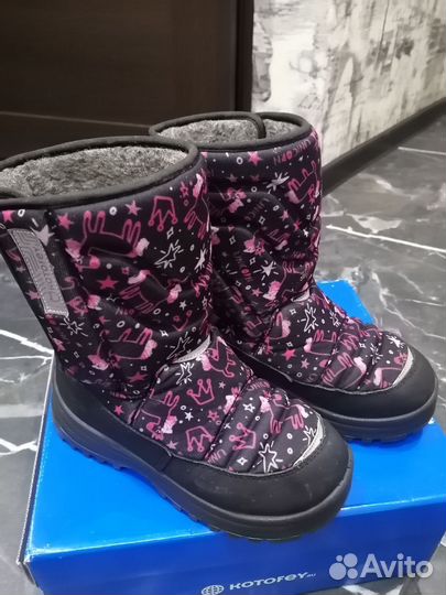 Сапоги зимние для девочки