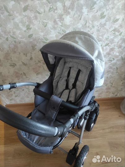 Коляскаи 2в1 и автолюлька с креплением на коляску