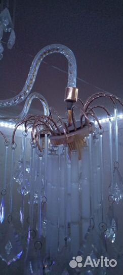 Люстра потолочная бу