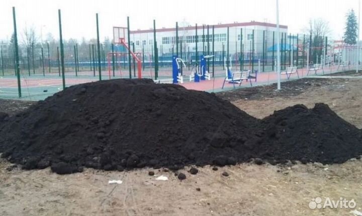 Чернозем чистый без мусора