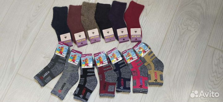 Новые теплые и тонкие носки