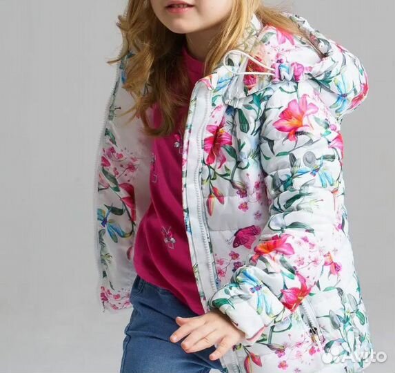 Куртка девочке демисезонная